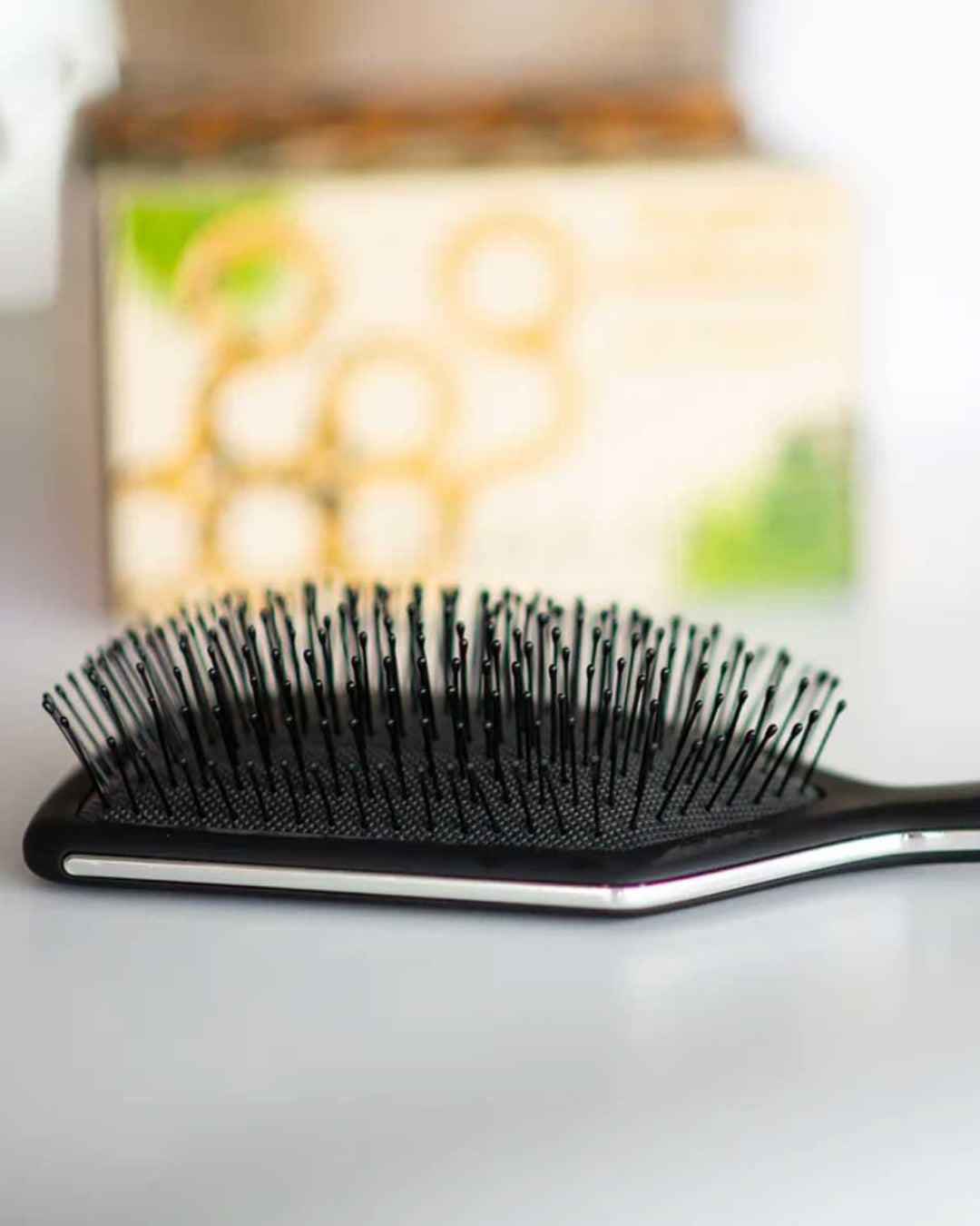 Black to the Future Paddle Brush