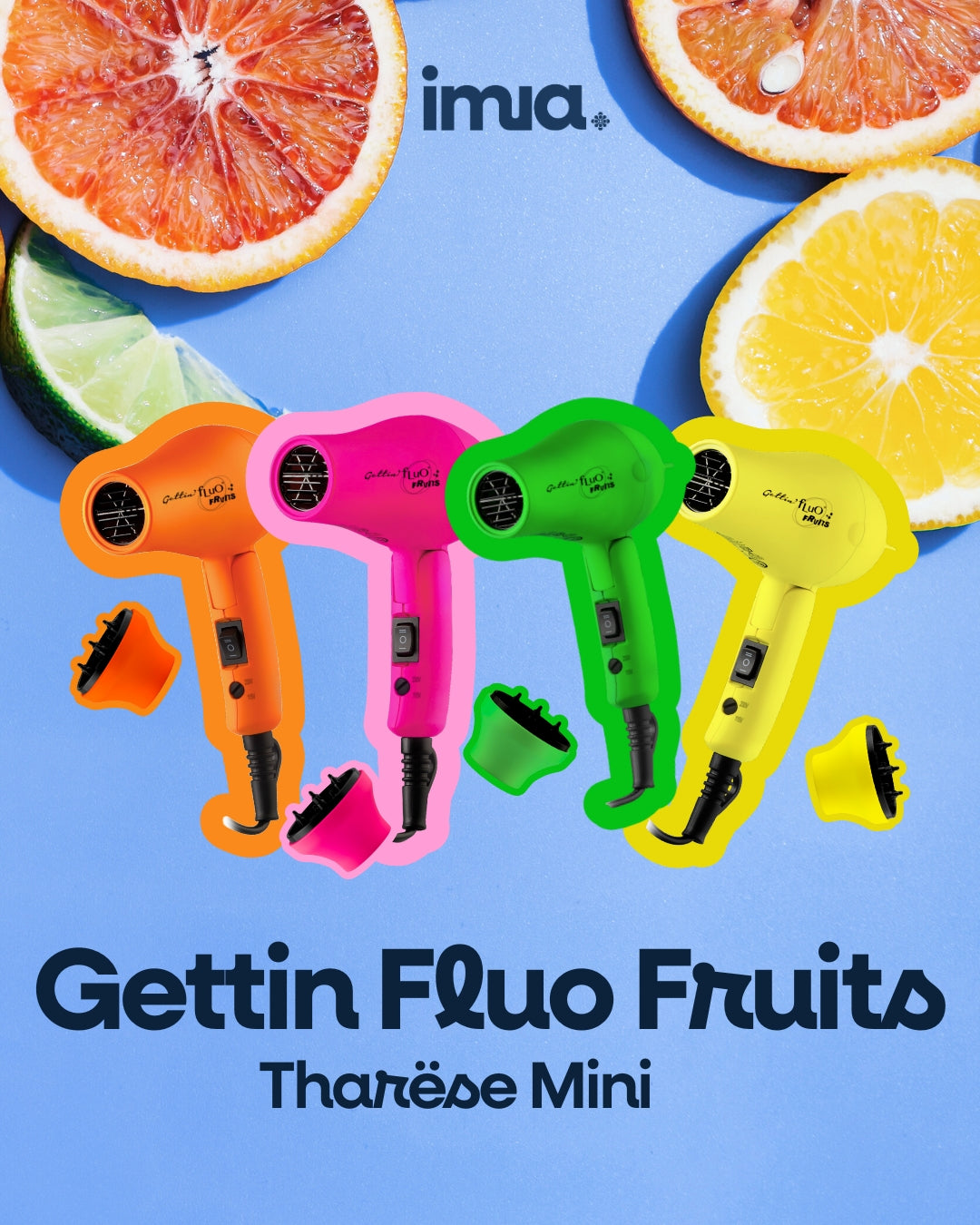 GettinFluo Mini Hair Dryer